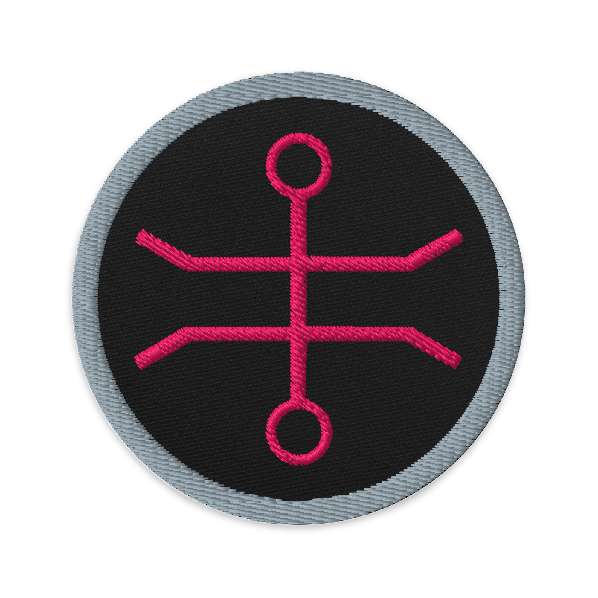 The Sacred Circuitry Embroidered Patch - Your Personal Energetic Accent